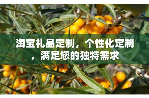 淘宝礼品定制，个性化定制，满足您的独特需求
